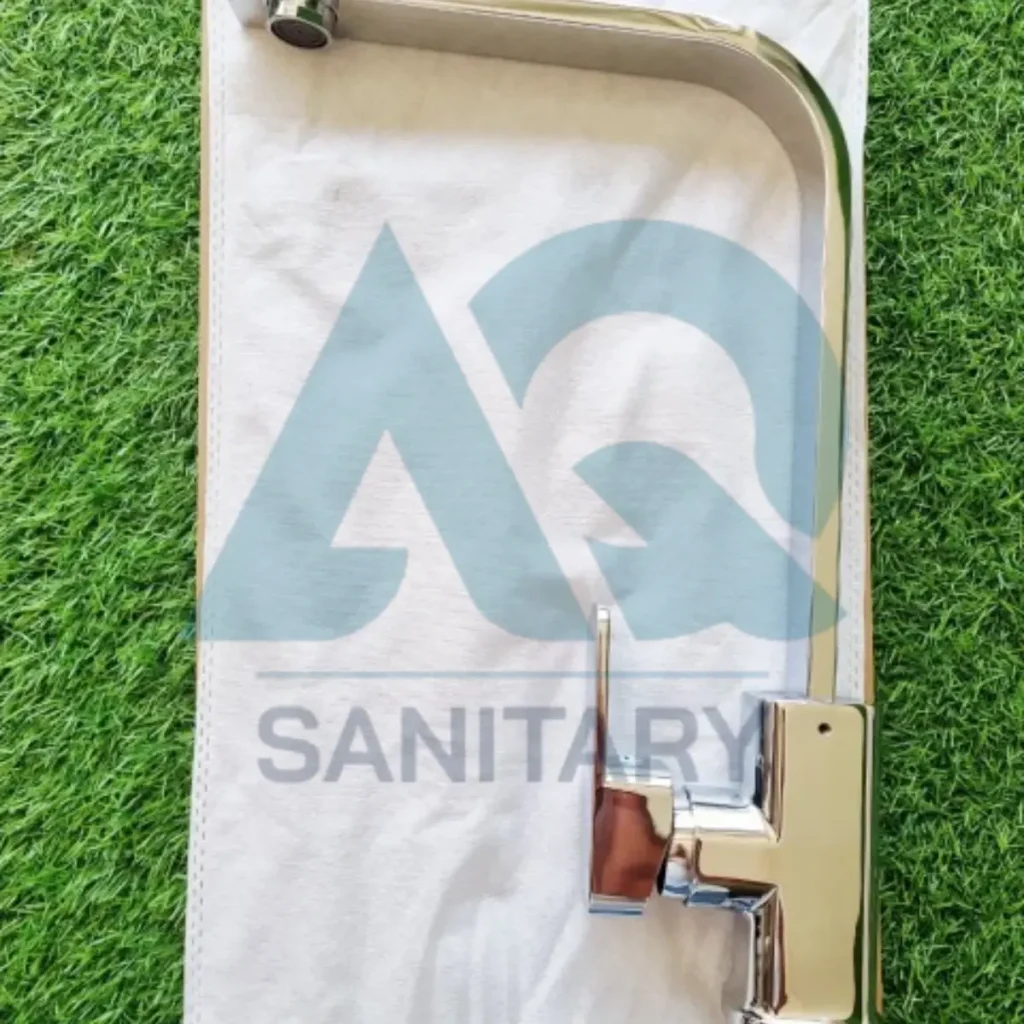 Chrome Kitchen Sink Tap – Modern Single Lever Design