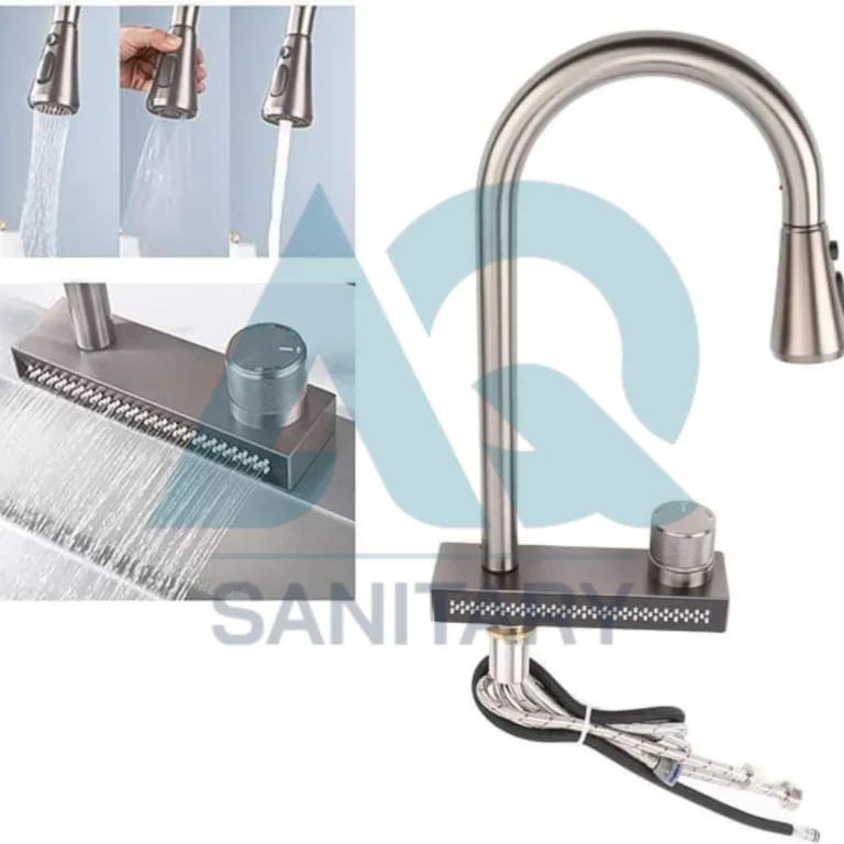 Pull-Out Kitchen Sink Tap with Dual Spray