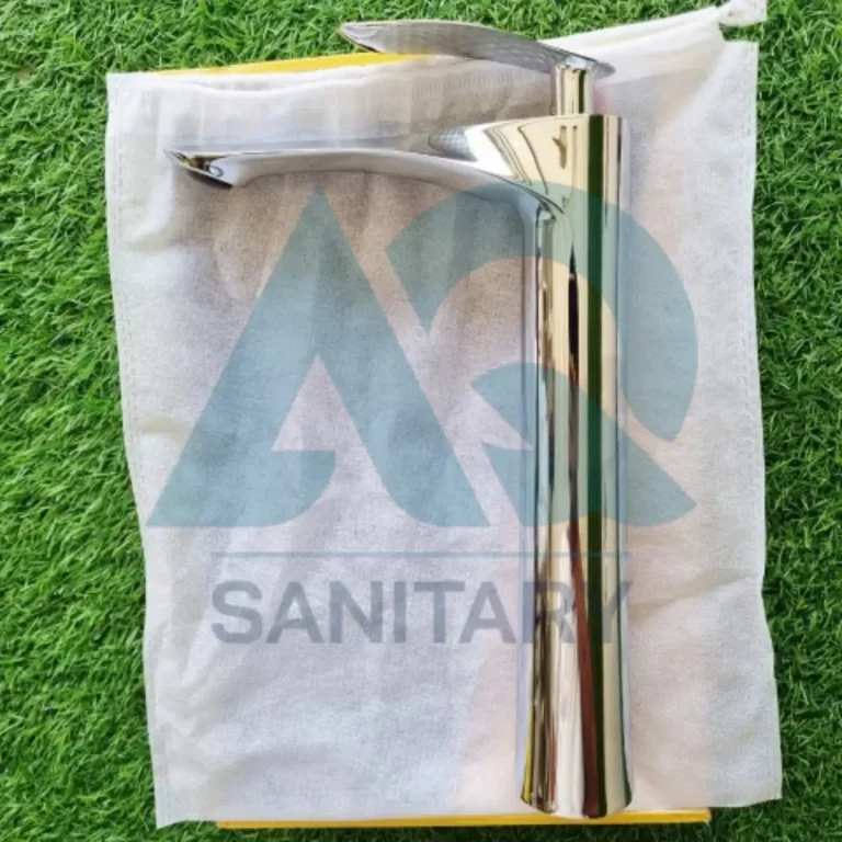 Tall Chrome Basin Mixer Tap – Premium Single Lever