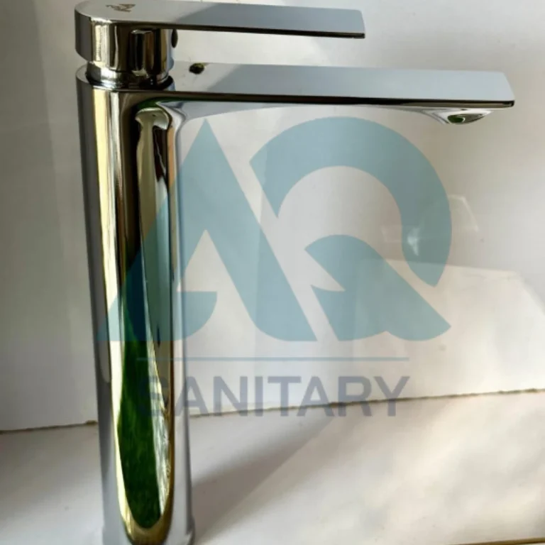 Chrome Basin Mixer Tap – Modern Single Lever Design