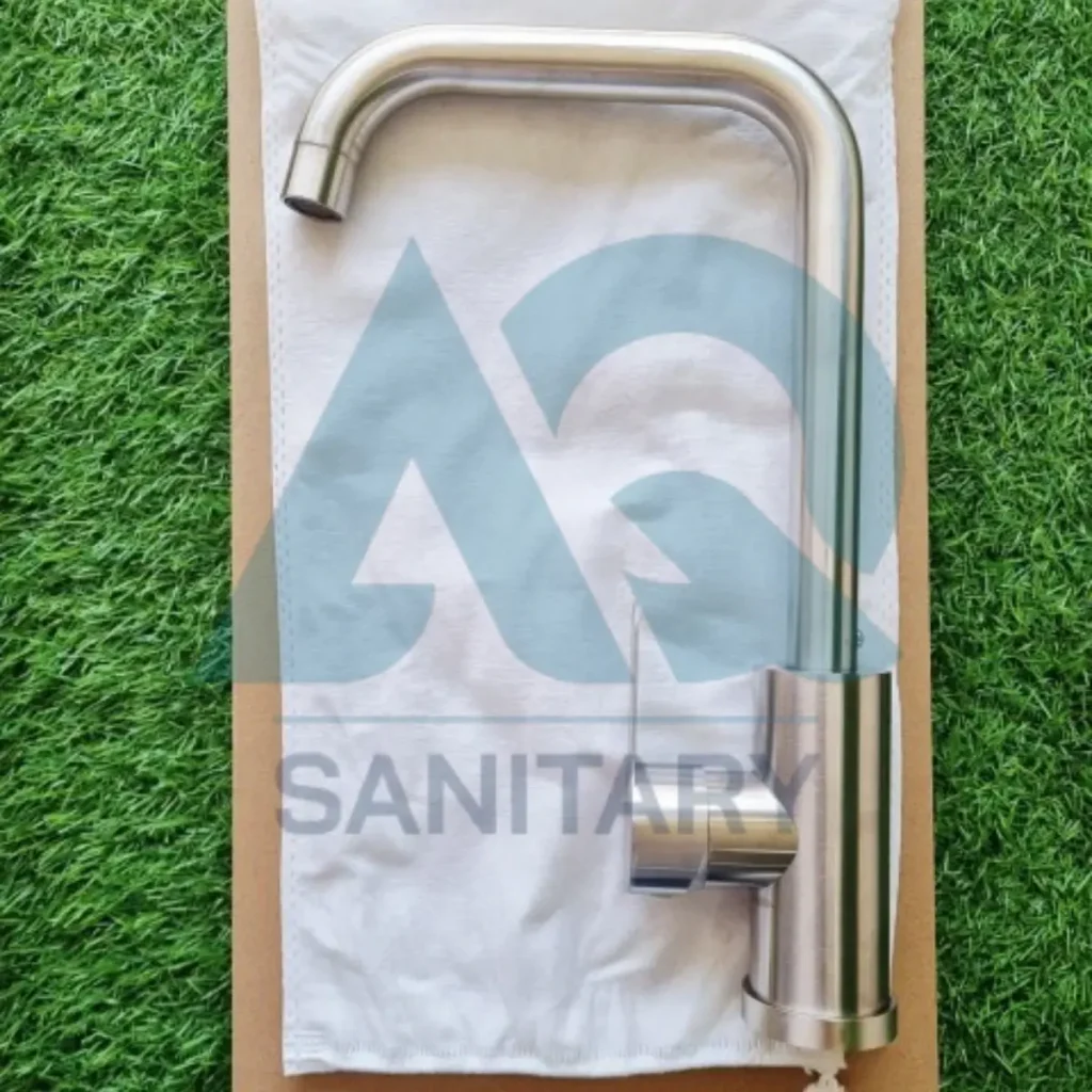 Stainless Steel Kitchen Sink Tap – Modern Single Lever Design