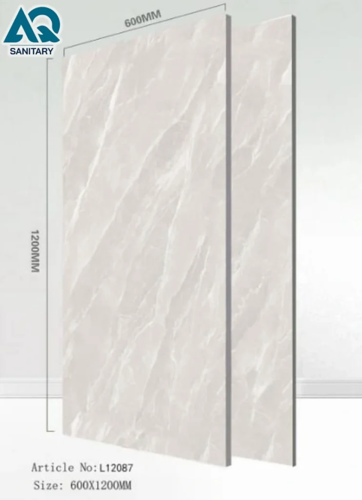 Time Ceramics Beige Marble Tiles (600×1200mm - LL2087)