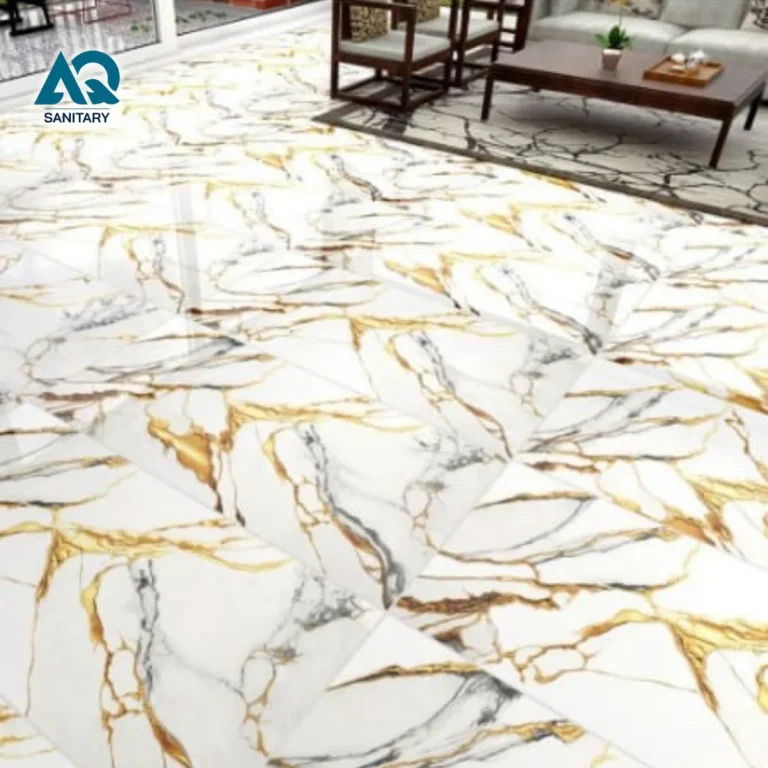 Time Ceramics Golden Marble Tiles (600×1200mm - JL2096)